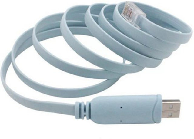 Cisco USB auf RJ45 Konsolenkabel in Blau - Bild 1