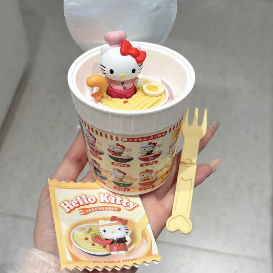 Sanrio Hello Kitty Ramen Shop Blind Box, Mini-Figur, Einzelfigur - Bild 2