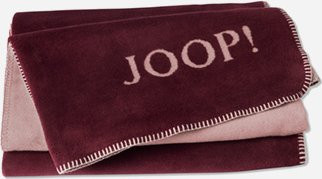 Wohndecke JOOP! UNI-DOUBLEFACE in Rouge/Nude, B: 150 cm, L: 200 cm - Bild 1