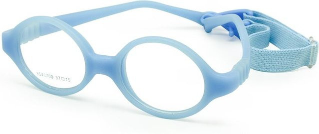 Fable Kinderbrille, Unisex, Vollrand, Round, tr90, white - Bild 1