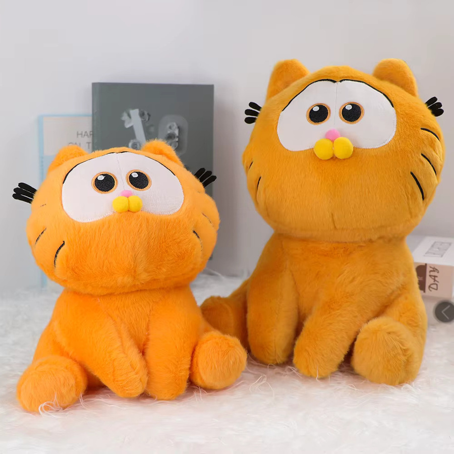 Garfield Plüschtier, Cartoon-Katze, orange - Bild 2
