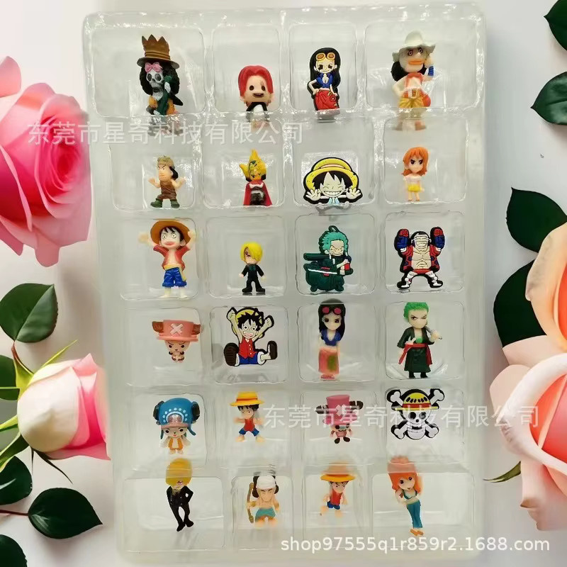 Bandai One Piece Anime-Sammelfigur, Mini-Überraschungsfigur, Bunt / Mehrfarbig - Bild 4