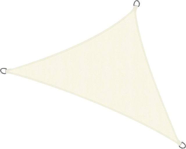 Sol Royal SolVision PS9 Sonnensegel dreieckig in Creme aus Polyester B/T/H: 420 x 420 x 600 cm - Bild 1