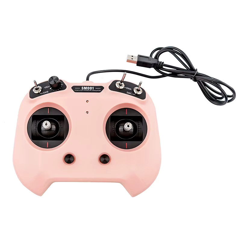 Flysky SM001 6/8-Kanal RC-Simulator in Schwarz für Helikopter, Flugzeuge, Segelflugzeuge und FPV-Drohnen, unterstützt FMS G3/G3.5/G4/G5/G6/G7 5.0 XTR VRC - Bild 3