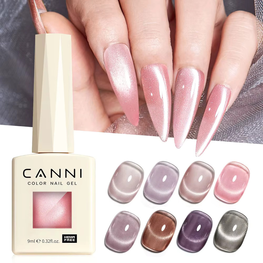 CANNI Galaxy Cat Eye Gel-Nagellack, Schimmernd - Bild 4