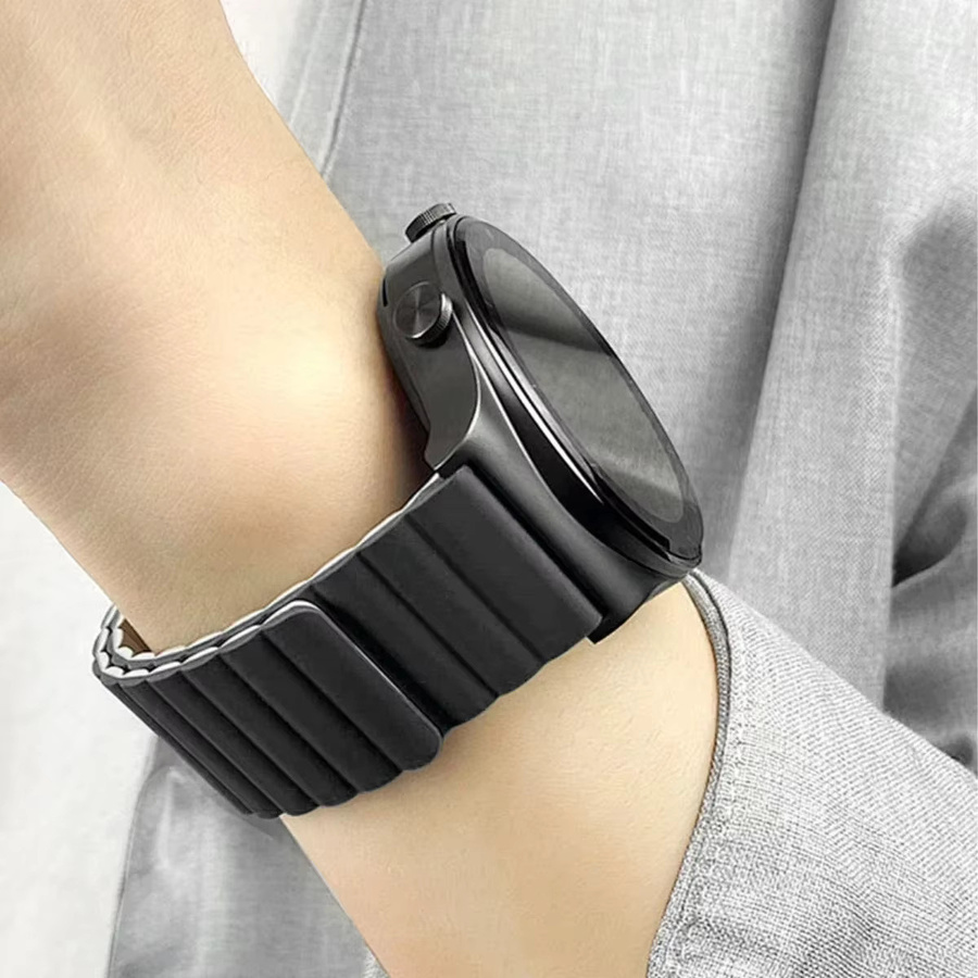 OAKCHARM Uhrenarmband Silikon, Magnetisch, Unisex - Bild 3