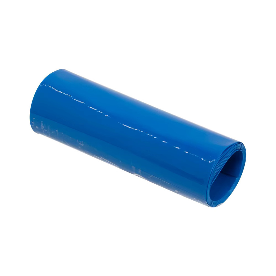 Blaue PVC-Wärmeschrumpffolie für 18650 Lithium-Batteriepacks, Länge: 1 m - Bild 4