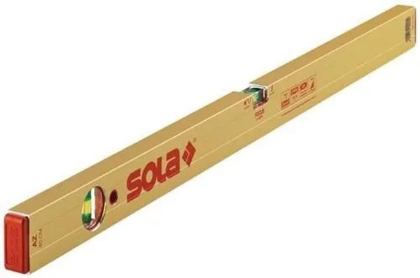 Sola Wasserwaage AZ aus Aluminium in Gold, Länge: 40 cm