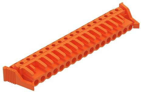 WAGO 232-277/039-000 Federleiste in Orange, 10 Stück - Bild 1