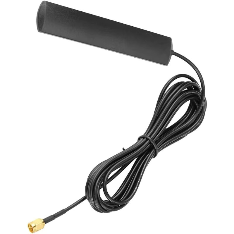 NOWEPOCH LORA Patch-Antenne für IoT Fahrzeuge, 5dBi, 868MHz & 915MHz, 824-960MHz, SMA-Stecker, Schwarz - Bild 3