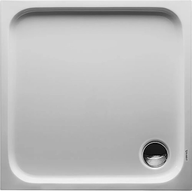 Duravit Duschwanne D-Code in Weiß, B/T/H: 80 x 80 x 8,5 cm - Bild 1