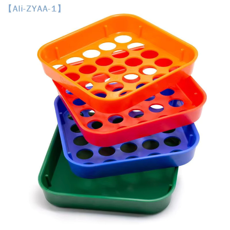 JETTING Münzsortiertabletts Set mit 4 farbcodierten Münzprüfern aus Kunststoff, Mehrfarbig - Bild 3