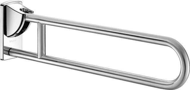 Delabie Stützklappgriff SK D32 in Edelstahl UltraSatin, Farbe Silber - Bild 1