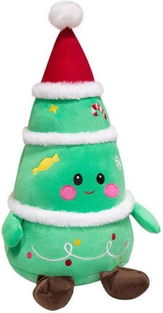 Fashnics Weihnachtsbaum-Plüschfiguren Lebkuchenmann Schneemann und Reh als Dekoration, Höhe: 23 cm - Bild 1