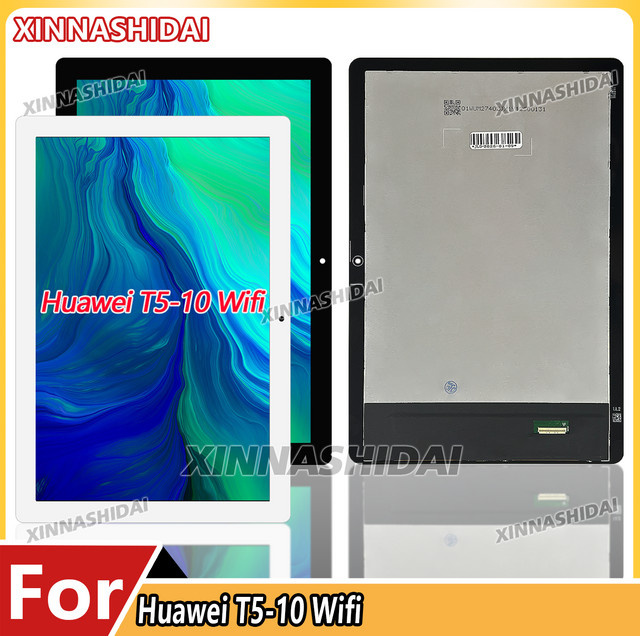 LCD Display Panel mit Touch Screen Digitizer für Huawei MediaPad T5-10 (3G/WLAN), Schwarz - Bild 1