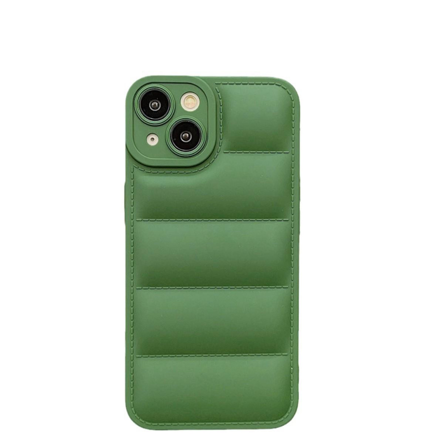 Sturzsichere TPU Soft Shell iPhone Hülle für Apple iPhone 16 Pro Max, 15, 14 und 11 Pro in Grün - Bild 2