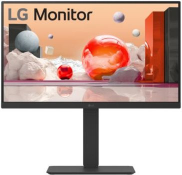 LG IPS-Monitor 24BA650-B, 23,8 Zoll Full HD, Schwarz, HDMI, DisplayPort und USB-C - Bild 1
