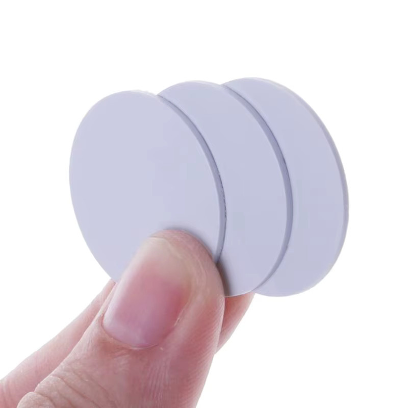 10 Stück RFID HF IC I-Code X Münzkarten ISO15693 Slix PVC-Tags, Farbe: Weiß - Bild 2
