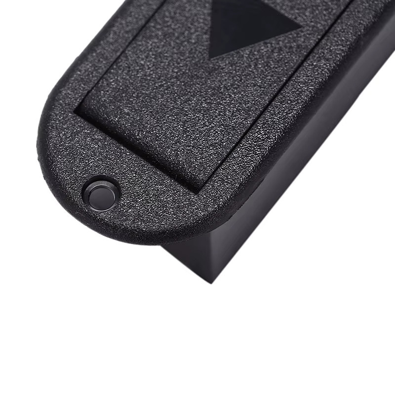 Marbit Pickup-Batterieabdeckung für Gitarre und Bass, Schwarz, 9 V - Bild 4