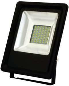 LED-Strahler Noname 30W IP65 Schwarz 6500K Extraflach B: 19,3 cm, H: 24,95 cm - Bild 1