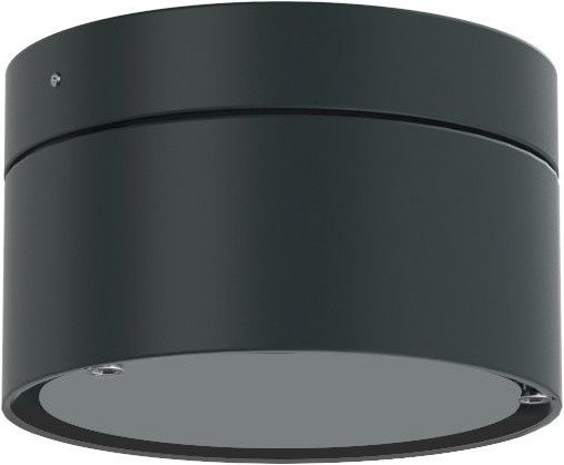 Top Light Puk Mini Plus LED-Deckenleuchte in Anthrazit matt mit mattiertem Glas und warmweißem Licht (2700K) - Bild 1