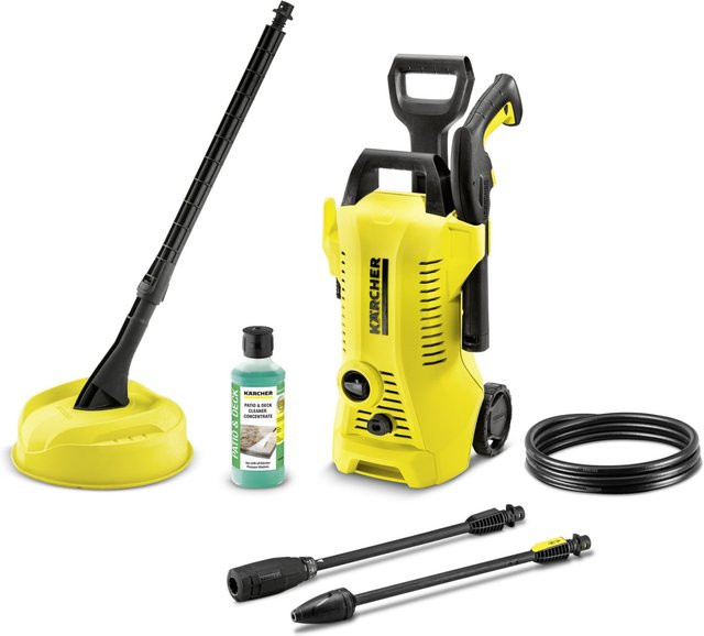 Kärcher Hochdruckreiniger K 2 Power Control Home in Gelb/Schwarz mit 1400 W und 110 bar Betriebsdruck - Bild 1