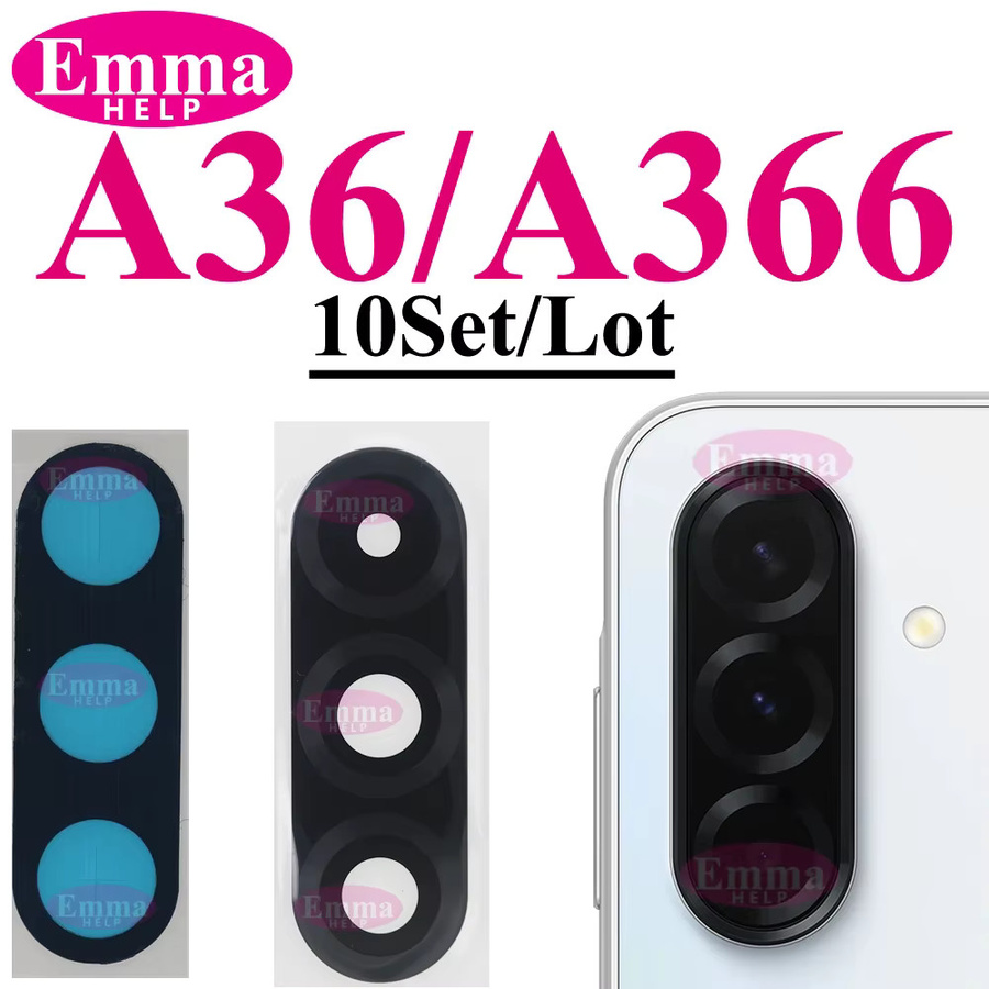 Ersatz-Rückkamera-Glaslinse für Samsung Galaxy A56 A07 A17 A06 A16 A26 A36 A52s A15 A55 A35 inklusive Klebstoff - Bild 2