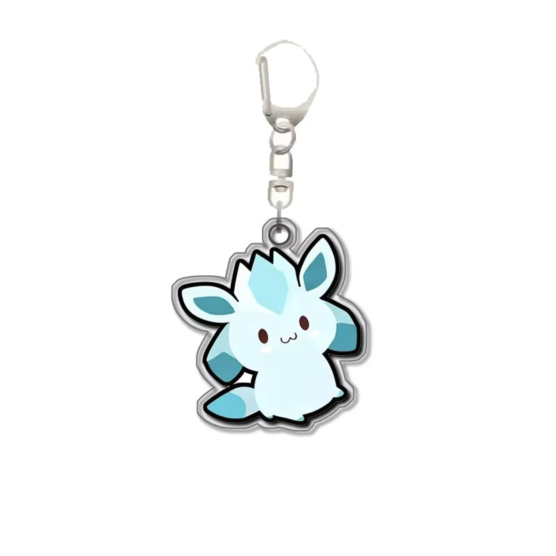 Keeppley Pokémon Umbreon Leafeon Glaceon Vaporeon Jolteon Flareon Schlüsselanhänger - Bild 2