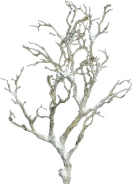 Künstlicher Deko-Ast Abigail von Aplanta mit Schnee, Höhe: 90 cm - Bild 1