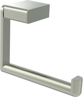 LENZ Toilettenpapierhalter PEARL aus Metall in Silber, Montageart: Bohren, Nickel-matt - Bild 1