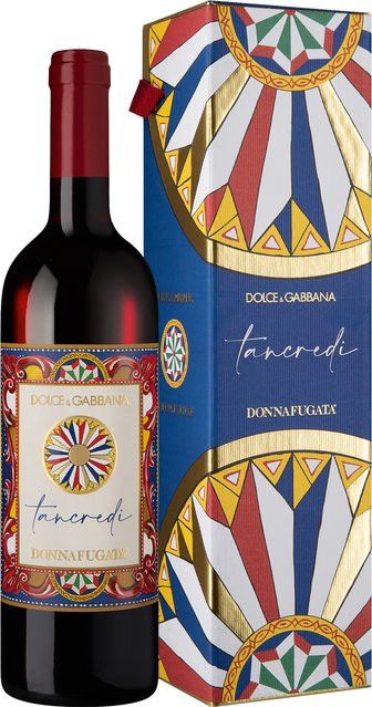 Donnafugata Tancredi Dolce & Gabbana Rotwein, Sizilien, 2021, Cabernet Sauvignon Syrah Nero d'Avola Tannat, trocken, 0,75 l - Bild 1