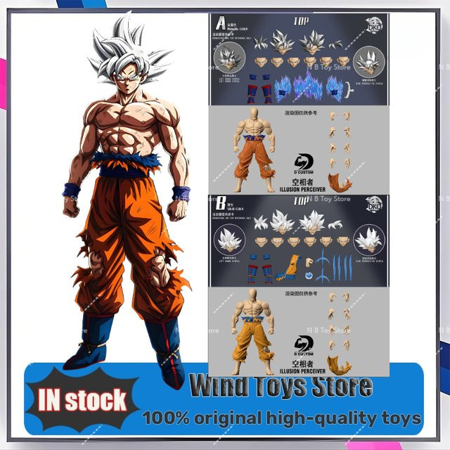 RE&DKO Dragon Ball Z Son Goku Ultra Instinct Illusion Perceiver Super Saiyan, Sammelfiguren, Einzelfigur - Bild 1