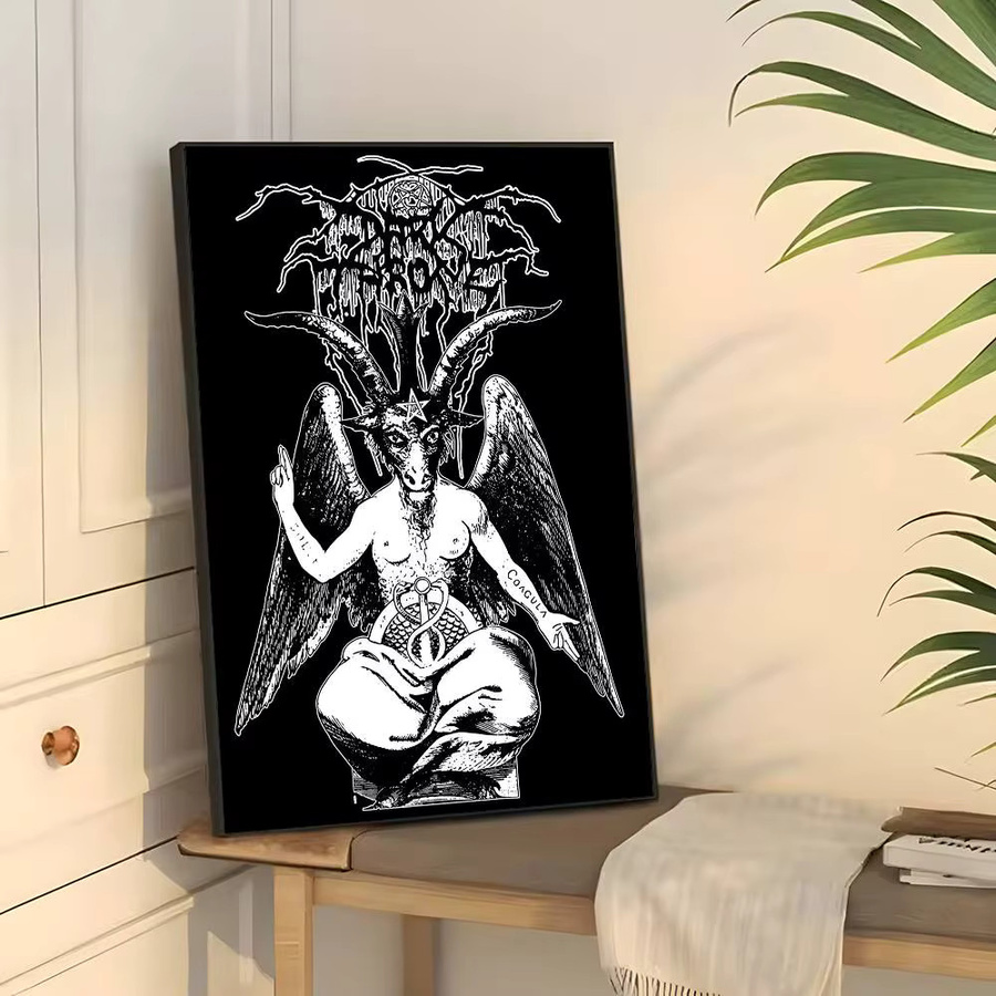 Darkthrone Classic Poster Wanddeko in Schwarz-Weiß für dein Zuhause - Bild 6