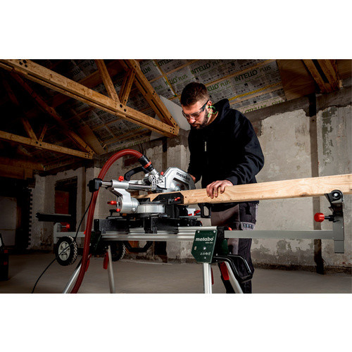 Metabo Kappsäge-Set KGS 216 M in Grün/Schwarz mit Sägeblättern - Bild 5