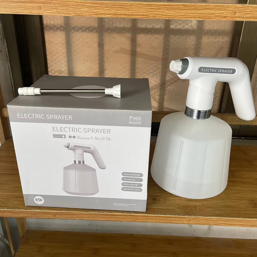 Elektrische Sprühflasche APWIKOGER zur automatischen Gartenbewässerung und Desinfektion, Weiß, 2,5 l - Bild 3