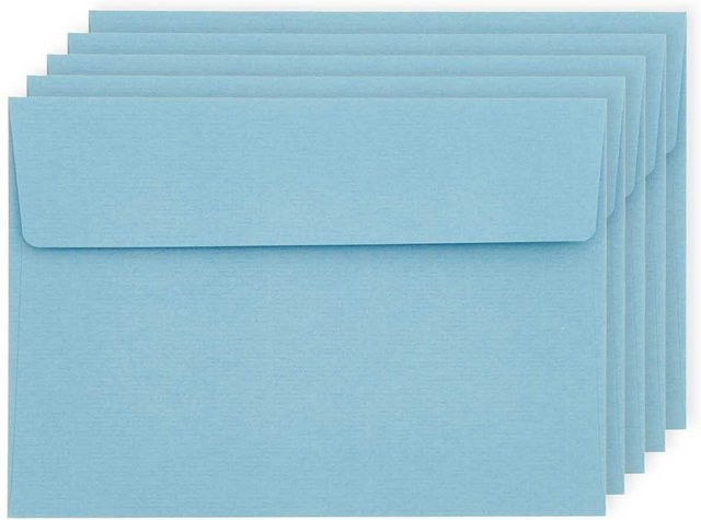 Rico Design Paper Poetry Luxury Umschläge B6 in Dusk Blue - Bild 1