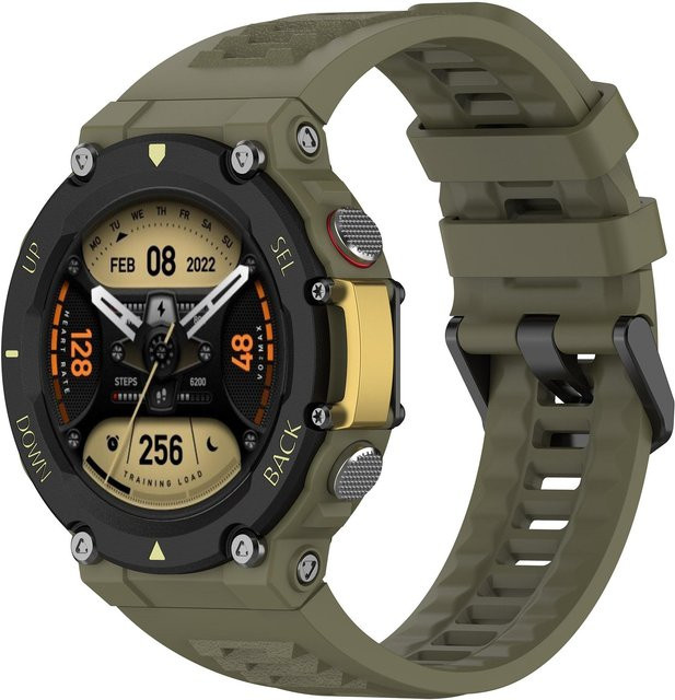 ZHANGU Uhrenarmband Silikon, dschungel grün, Unisex - Bild 1