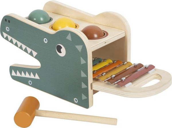 Small Foot Klopfspiel mit Xylophon Safari mehrfarbig