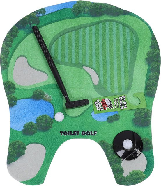 Koogeelife Toiletten Golfspiel, Mini Golf Set, blue - Bild 1