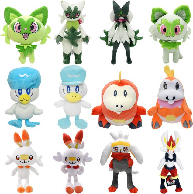 TAKARA TOMY Pokémon Sprigatito Fuecoco Quaxly Kawaii Plüschtiere, Puppen - Bild 1