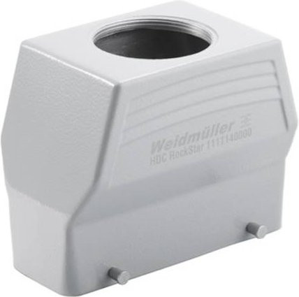 Weidmüller Steckergehäuse HDC 64D TOBU 1M50G 1111140000 aus Edelstahl in Grau - Bild 1
