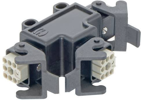 HARTING Energieverteiler in Schwarz und Grau aus Kunststoff (09120084757) - Bild 1
