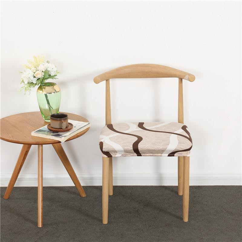 S-EMIGA Stretch Stuhlsitzbezüge für Esszimmer, elastische und waschbare Stuhlhussen mit Grafikdesign in Multicolour - Bild 3