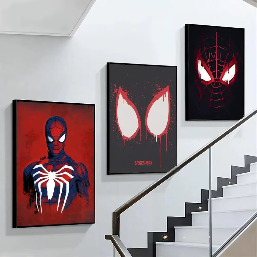 Kayou Marvel Avengers Spiderman Poster als mehrfarbiger Papierdruck für deine Wanddekoration - Bild 4