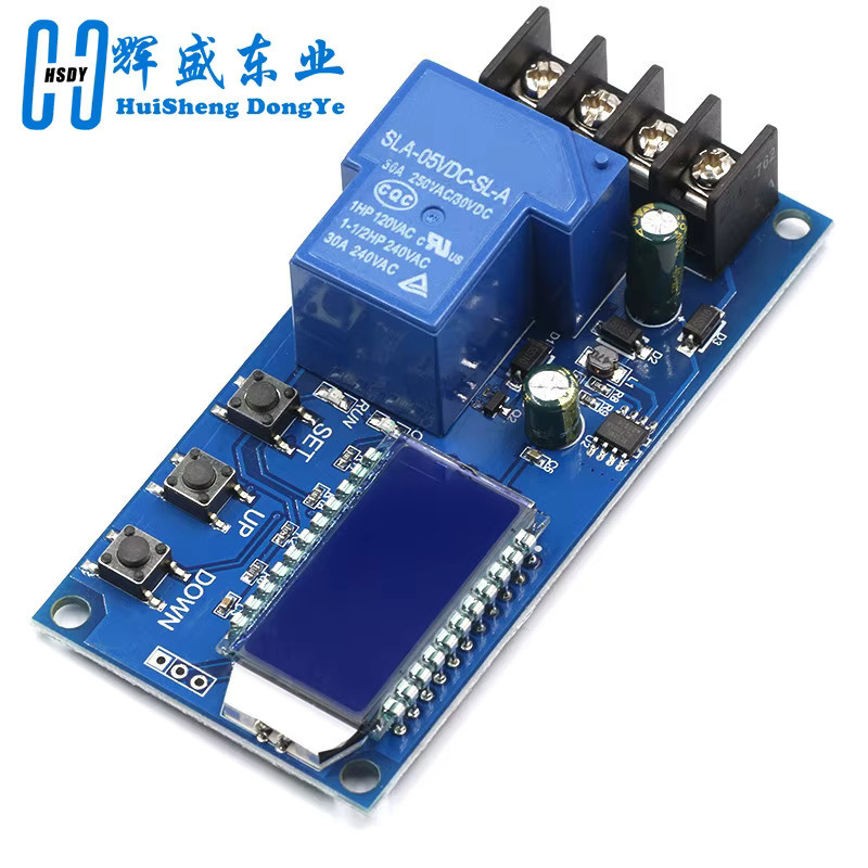 HUISHENGYUFA XY-L30A NC Batterieladesteuermodul mit LCD-Display und Überladeschutz, Blau, 6–60 V - Bild 3