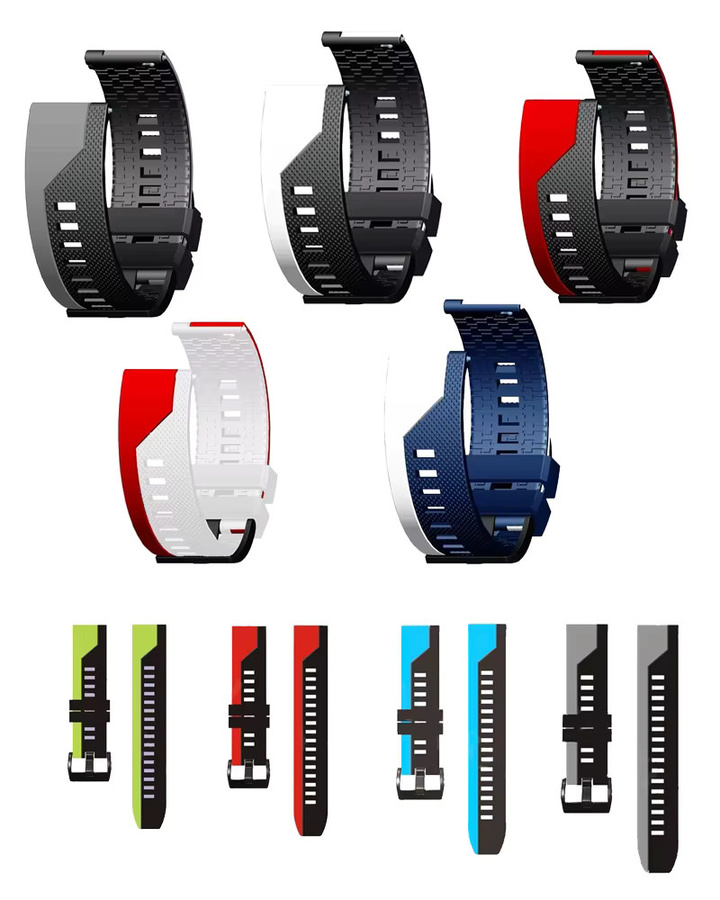 QCTOG Uhrenarmband Silikon, 22 mm, für Huawei Watch GT - Bild 2