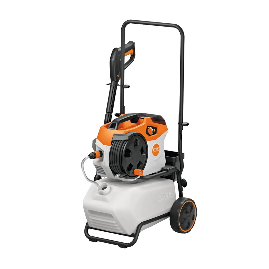 Stihl Fahrwagen mit Wassertank in Orange-Grau - Bild 2