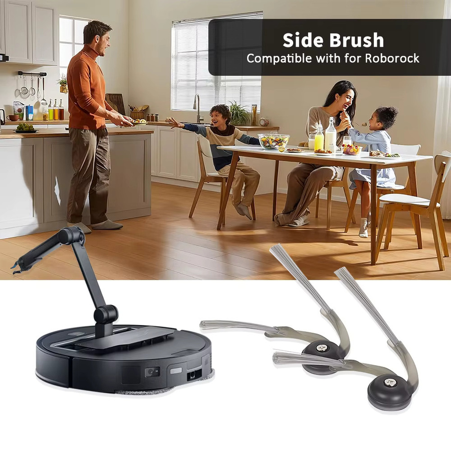 Roborock Seitenbürste aus Silikon für Roboterstaubsauger Saros Z70 G30 Space G20S Ultra P20 PRO P20 Plus Qrevo Curv Qrevo Edge Q7 TF Q7 M5 Q7 L5 - Bild 2