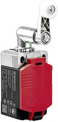 BERNSTEIN Positionsschalter 6081000069 IN73-40 AHK mit Schwenkhebel in Rot, 240 V/AC und 24 V/DC, 5A, IP66 und IP67 Schutzart - Bild 1