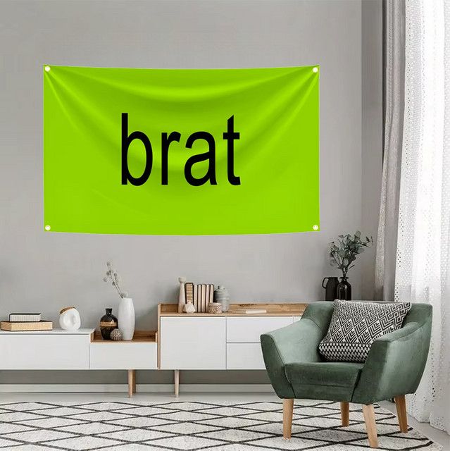 XxDeco Wandtapisserie Charli XCX Album Cover Flagge zur Dekoration für Schlafzimmer und Fan-Geschenke - Bild 1